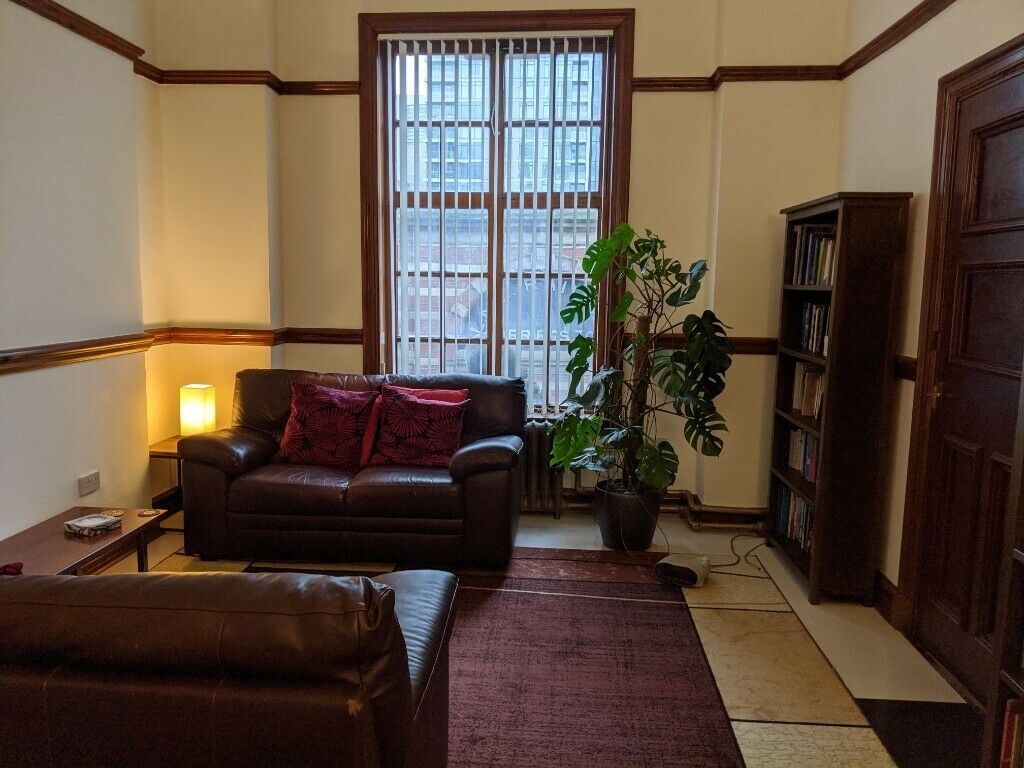 My private hypnotherapy office at 244 Deansgate, Manchester M3 4BQ